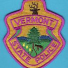 Vermont State Police Patch Pink