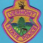 Vermont State Police Patch Pink