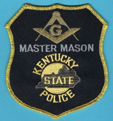 Kentucky State Police Masonic Lodge Patch