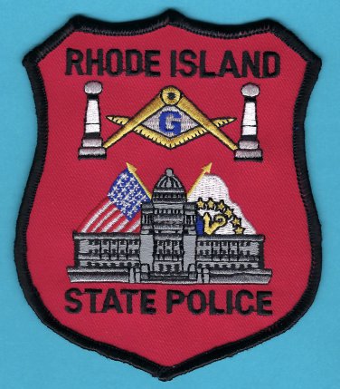 Rhode Island State Police Masonic Lodge Patch