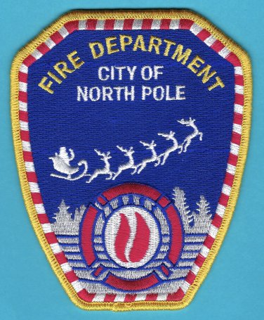 North Pole Alaska Fire Rescue Patch