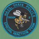 Massachusetts State Police Special Reaction Team Patch