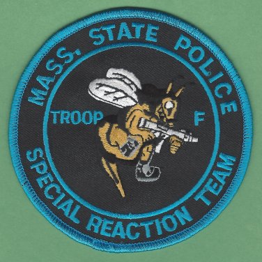 Massachusetts State Police Special Reaction Team Patch