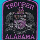 Alabama State Trooper Police Patch Pink