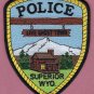 Superior Wyoming Police Patch