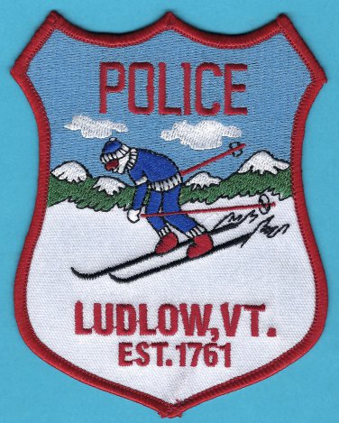 Ludlow Vermont Police Patch