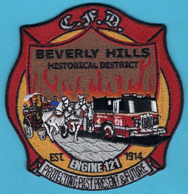Chicago Fire Department Engine Company 121 Fire Patch