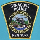 Syracuse New York Police Patch
