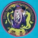 DEA Drug Enforcement Administration Hallucinogens Intelligence Unit Patch 4"