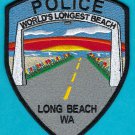 Long Beach Washington Police Patch