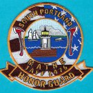 South Portland Maine Fire Honor Guard Patch