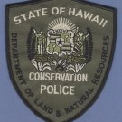 Hawaii State Land & Natural Resources Conservation Police Patch