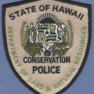 Hawaii State Land & Natural Resources Conservation Police Patch