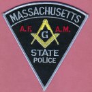 Massachusetts State Police Masonic Lodge Patch