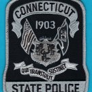 Connecticut State Police Tactical Patch Gray