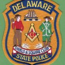 Delaware State Police Masonic Lodge Patch