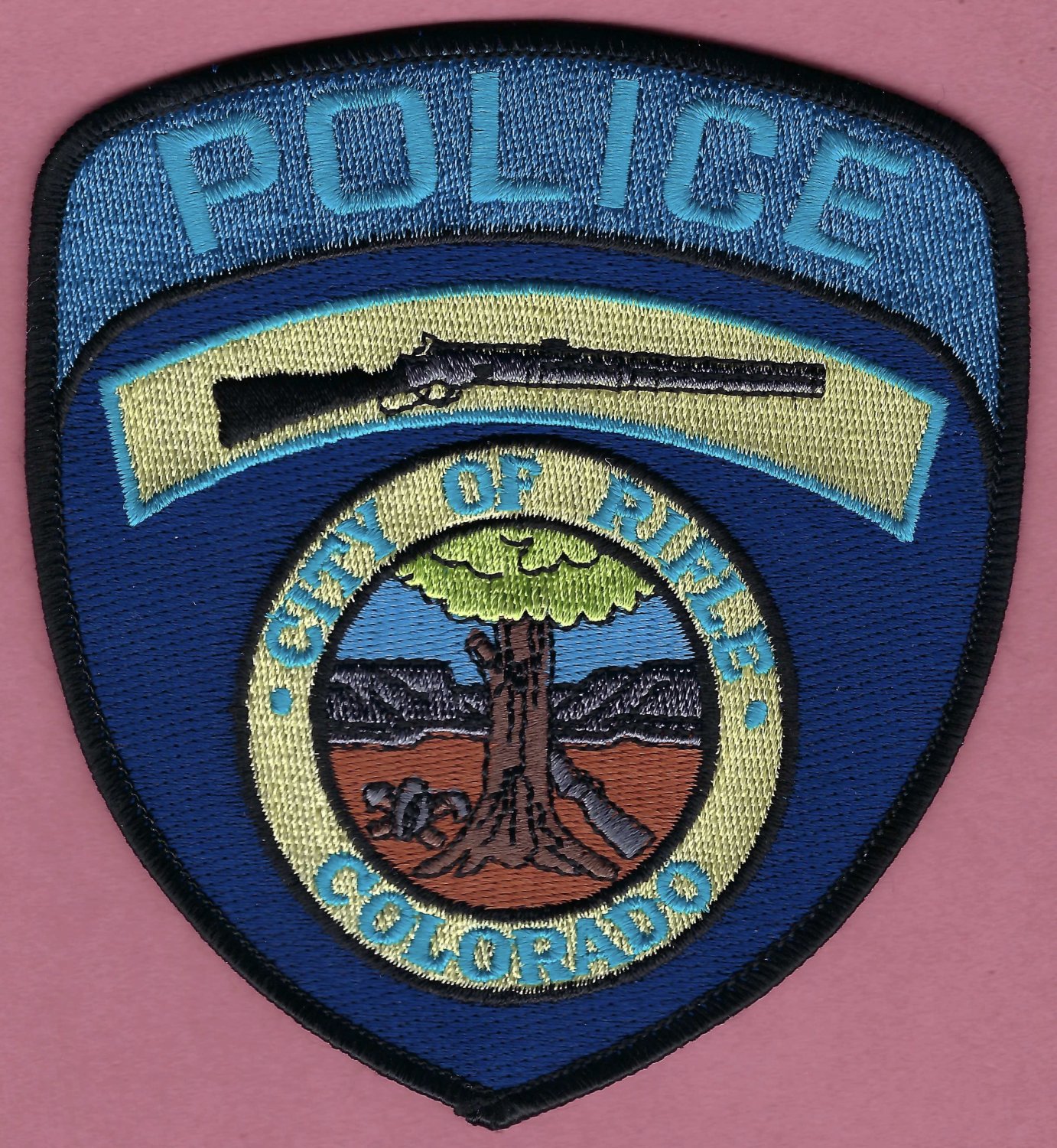 Rifle Colorado Police Patch