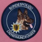 German Federal Police Service K-9 Handler Patch Shepherd