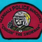 Glendale California Police Narcotics Division Patch