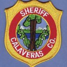Calaveras County Sheriff California Police Patch