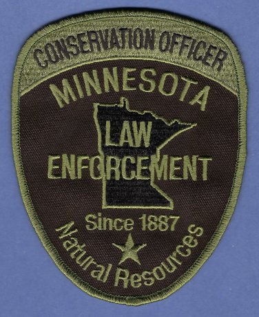 Minnesota Conservation Officer Law Enforcement Tactical Police Patch