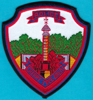 Cherry Tree Area Pennsylvania Police Patch