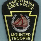 Pennsylvania State Police Trooper Mounted Patrol Patch