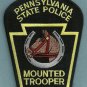 Pennsylvania State Police Trooper Mounted Patrol Patch