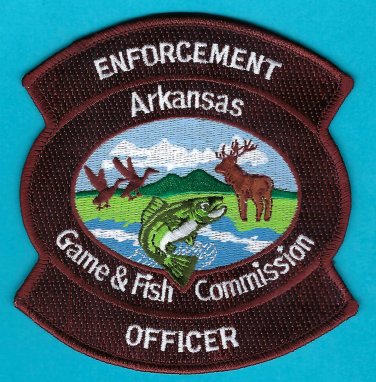 Arkansas Game & Fish Commission Enforcement Patch