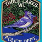 Three Lakes Wisconsin Police Patch
