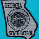 Georgia State Patrol Tactical Patch