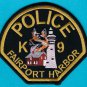 Fairport Harbor Ohio Police K-9 Unit Patch
