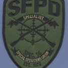 San Francisco California Police Special Operations Group Patch