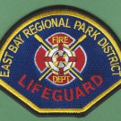 East Bay Regional Park District California Fire Lifeguard Patch