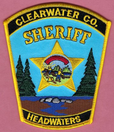 Clearwater County Sheriff Minnesota Police Patch