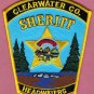 Clearwater County Sheriff Minnesota Police Patch