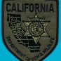 California Department of Fish & Wildlife Game Warden Tactical Patch