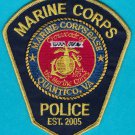 U.S. Marine Corps Base Quantico Virginia Police Patch