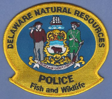 Delaware Natural Resources Fish & Wildlife Police Patch
