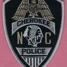 Cherokee Nation North Carolina Tribal Police Patch Subdued