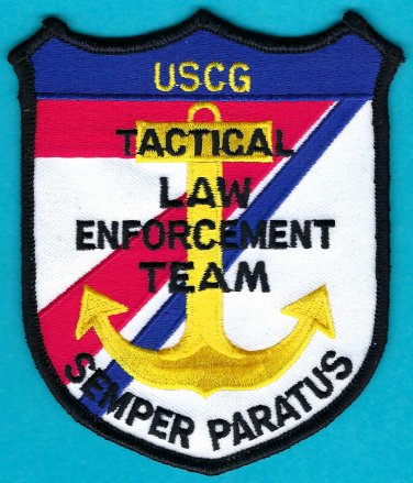 United States Coast Guard Law Enforcement Team Patch