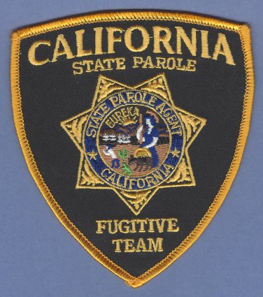 California State Parole Fugitive Apprehension Team Patch