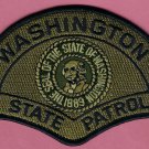 Washington State Patrol Tactical Patch
