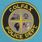 Colfax Illinois Police Patch