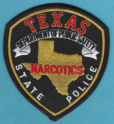 Texas State Police Narcotics Enforcement Patch
