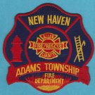 New Haven-Adams Township Indiana Fire Rescue Patch