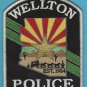 Wellton Arizona Police Patch