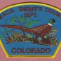 Baca County Colorado Sheriff Patch