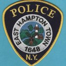 East Hampton New York Police Patch