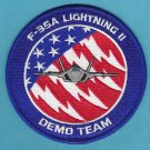 U.S. Air Force F-35A Lightning II Fighter Demo Team Patch